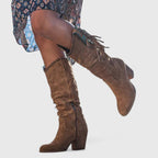 Ankle Boots with Shock Absorbing Sole