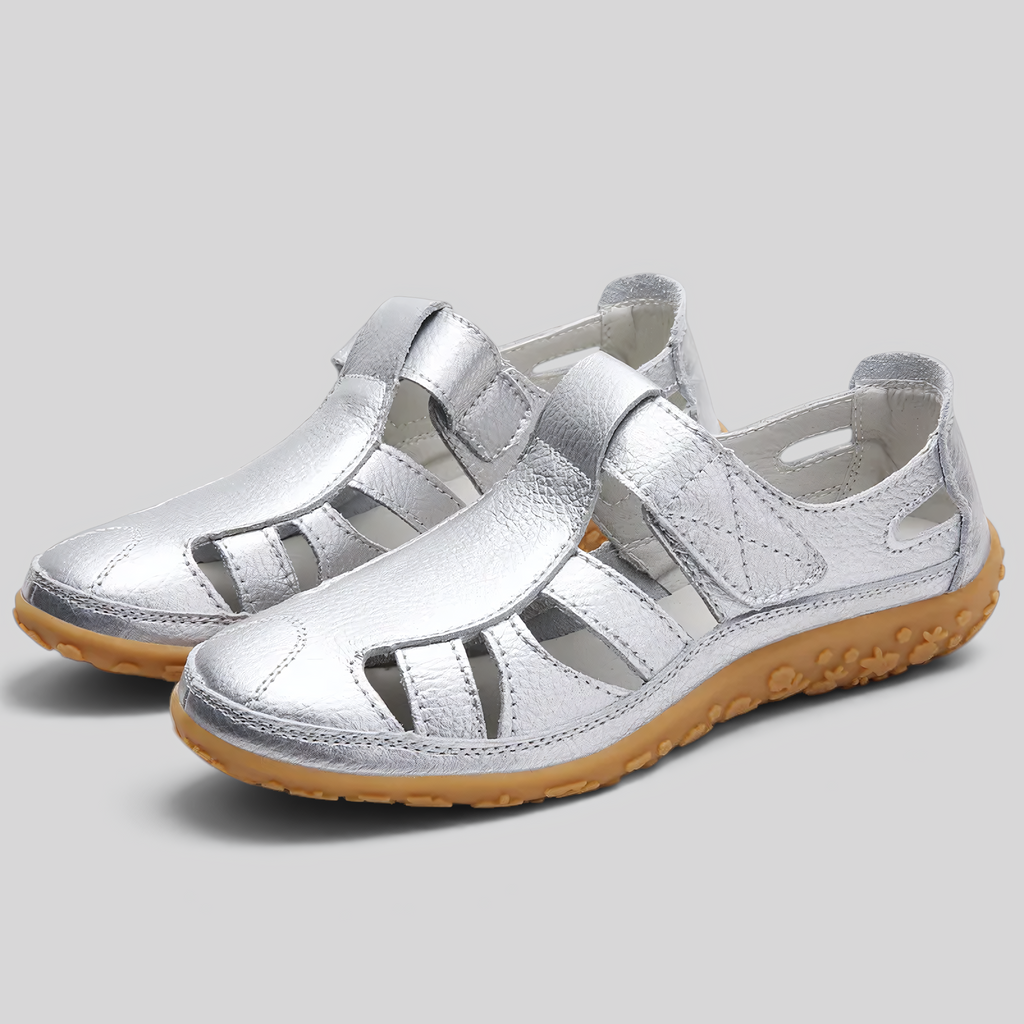 Ortopediska sandaler med ergonomisk halkfri sula