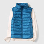 Sleeveless Vest with Pockets and Weather Resistant Finish