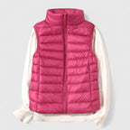 Sleeveless Vest with Pockets and Weather Resistant Finish