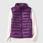 Sleeveless Vest with Pockets and Weather Resistant Finish