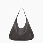 Bolso hobo de piel vegana con interior amplio y cierre de cremallera
