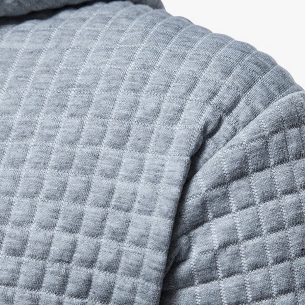Mjuk fleecehoodie med känguruficka och justerbar huva