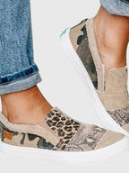 Slip-On Shoes with Shock Absorbing Slip-Resistant Sole