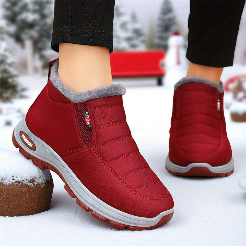 Slip in-vinterboots med dämpad innersula