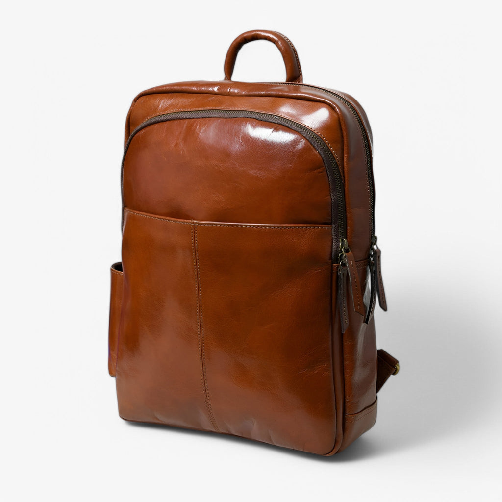 Italian-Style Backpack with Laptop Compartment