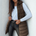 Hooded Sleeveless Vest for Easy Layering