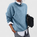 Long Sleeve Jumper with Loose Relaxed Fit