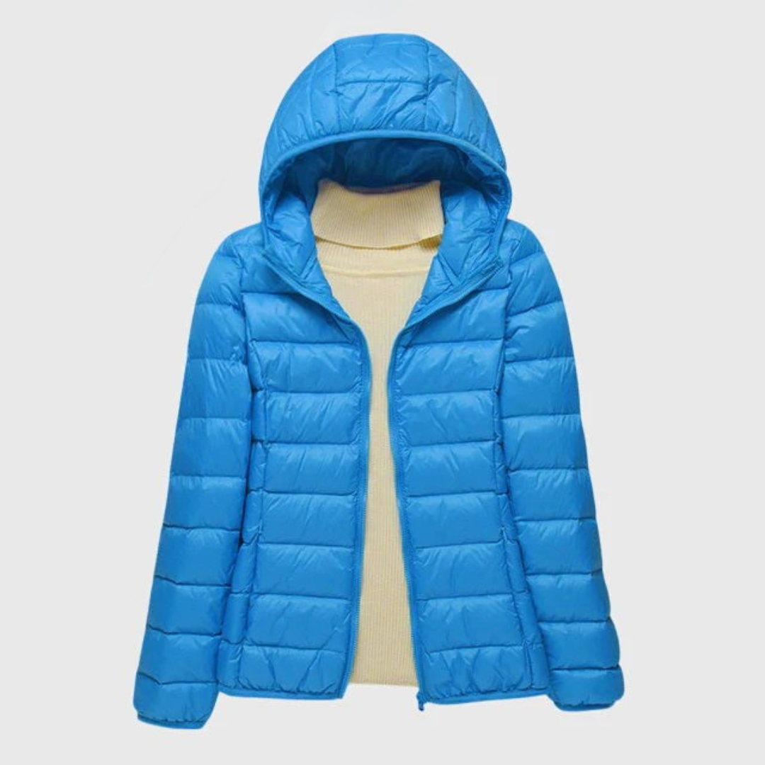 Ultra Light Quilted Jacket with Wind and Water Protection