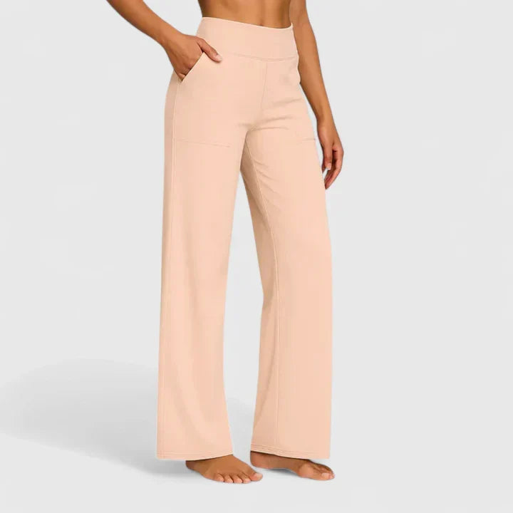 Lightweight Breathable Trousers with Elegant Line
