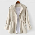 Double-Breasted Overcoat with Structured Tailoring