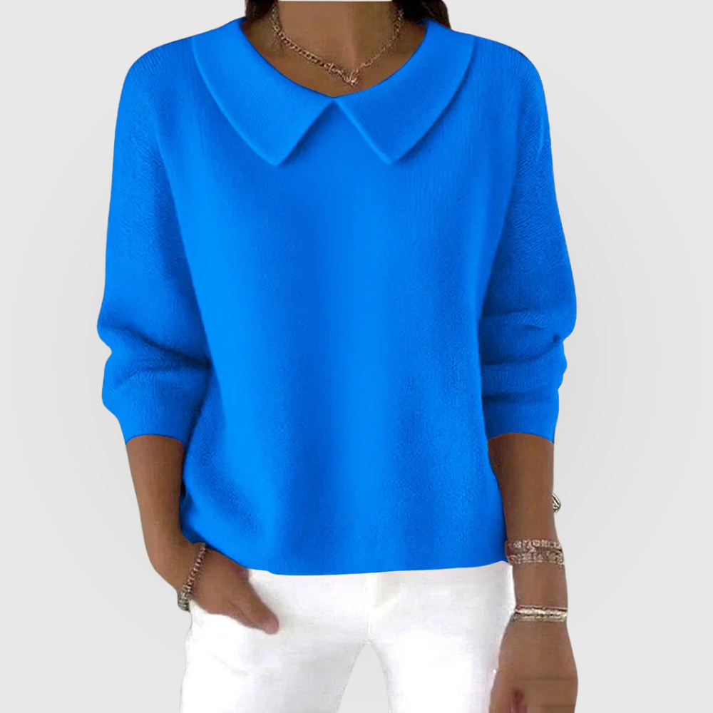 Classic Jumper with Relaxed Draping Fit