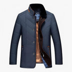 Classic Collared Insulated Jacket for Everyday Wear