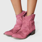 Western-inspirerade boots med förfinade detaljer