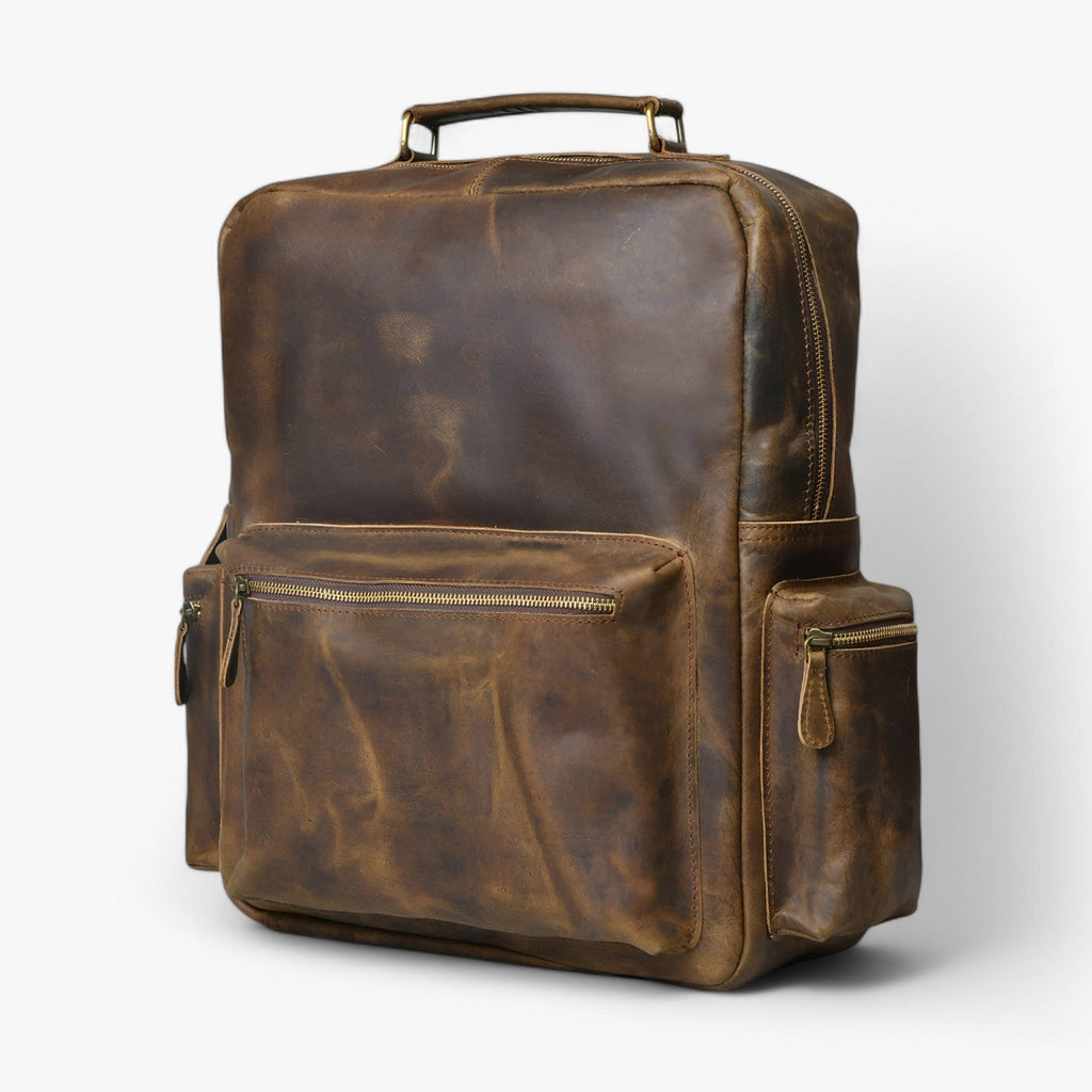 Rugged Backpack with Laptop Sleeve and Padded Straps