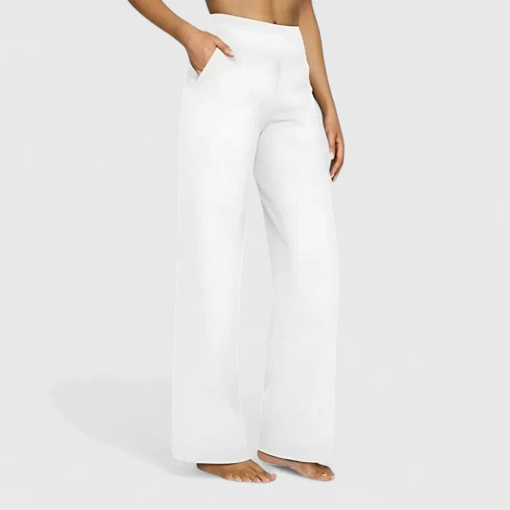 Lightweight Breathable Trousers with Elegant Line