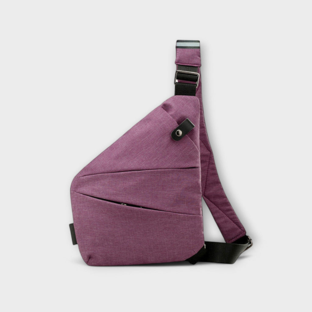 Bolso de hombro antirrobo con transporte ergonómico