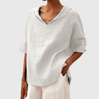 Loose Fit Blouse with Effortless Drape