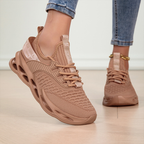 Padded Trainers with Slip-Resistant Sole