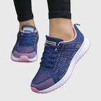 Cushioned Trainers with Shock Absorbing Sole