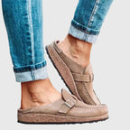 Slip-On Clogs with Moulded Sole and Slip-Resistant Grip
