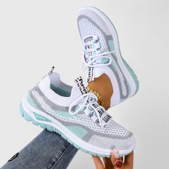 Zapatillas acolchadas con empeine transpirable