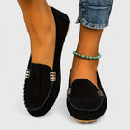 Slip in-loafers med sofistikerad finish