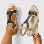 Sandalias con acolchado de gel y plantilla anatómica