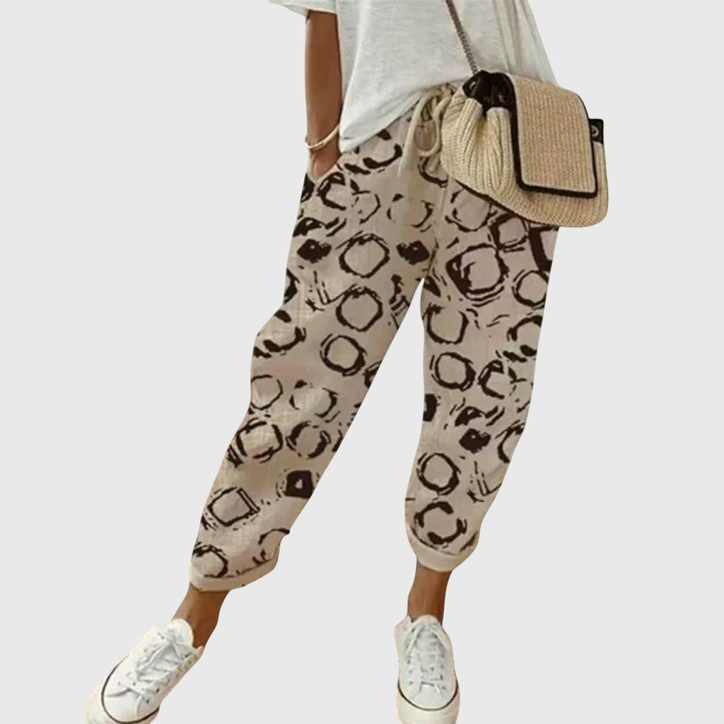 Lightweight Cotton Trousers with Casual Fit