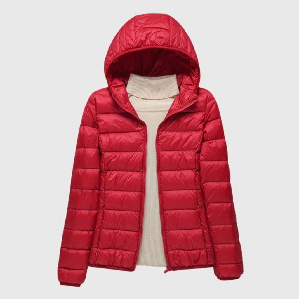 Ultra Light Quilted Jacket with Wind and Water Protection