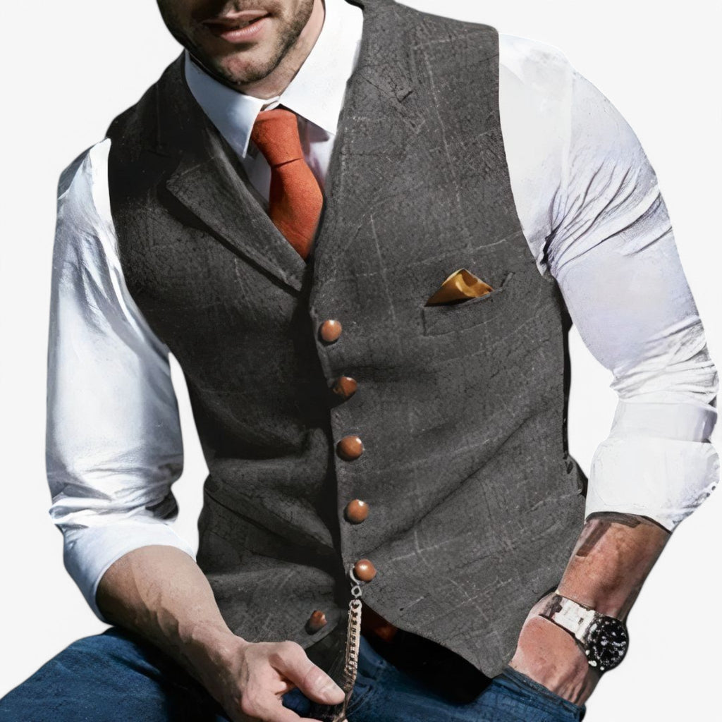 Tailored Men's Waistcoat for Formal and Casual Wear