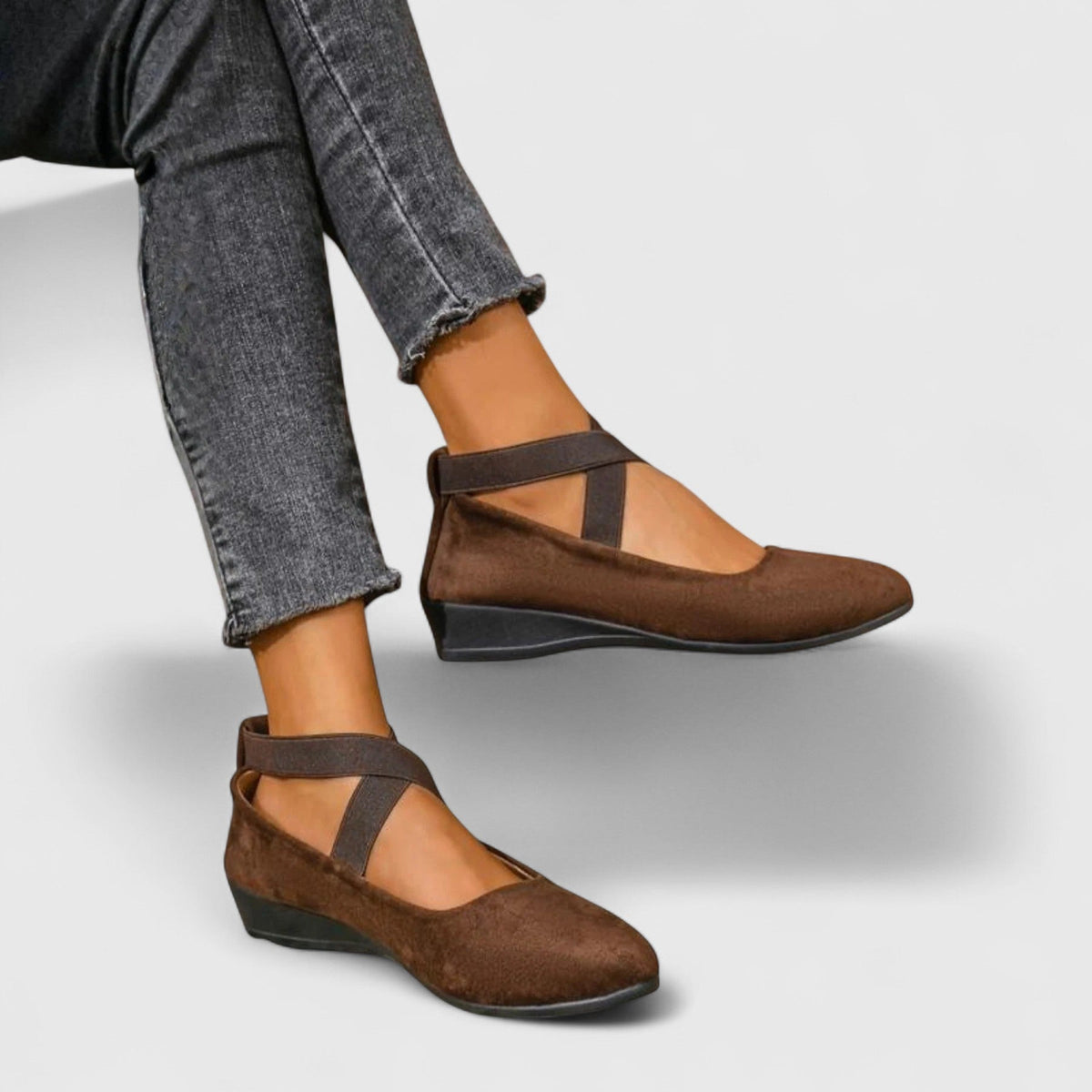 Slip in-loafers med dämpad innersula