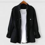 Double-Breasted Overcoat with Structured Tailoring