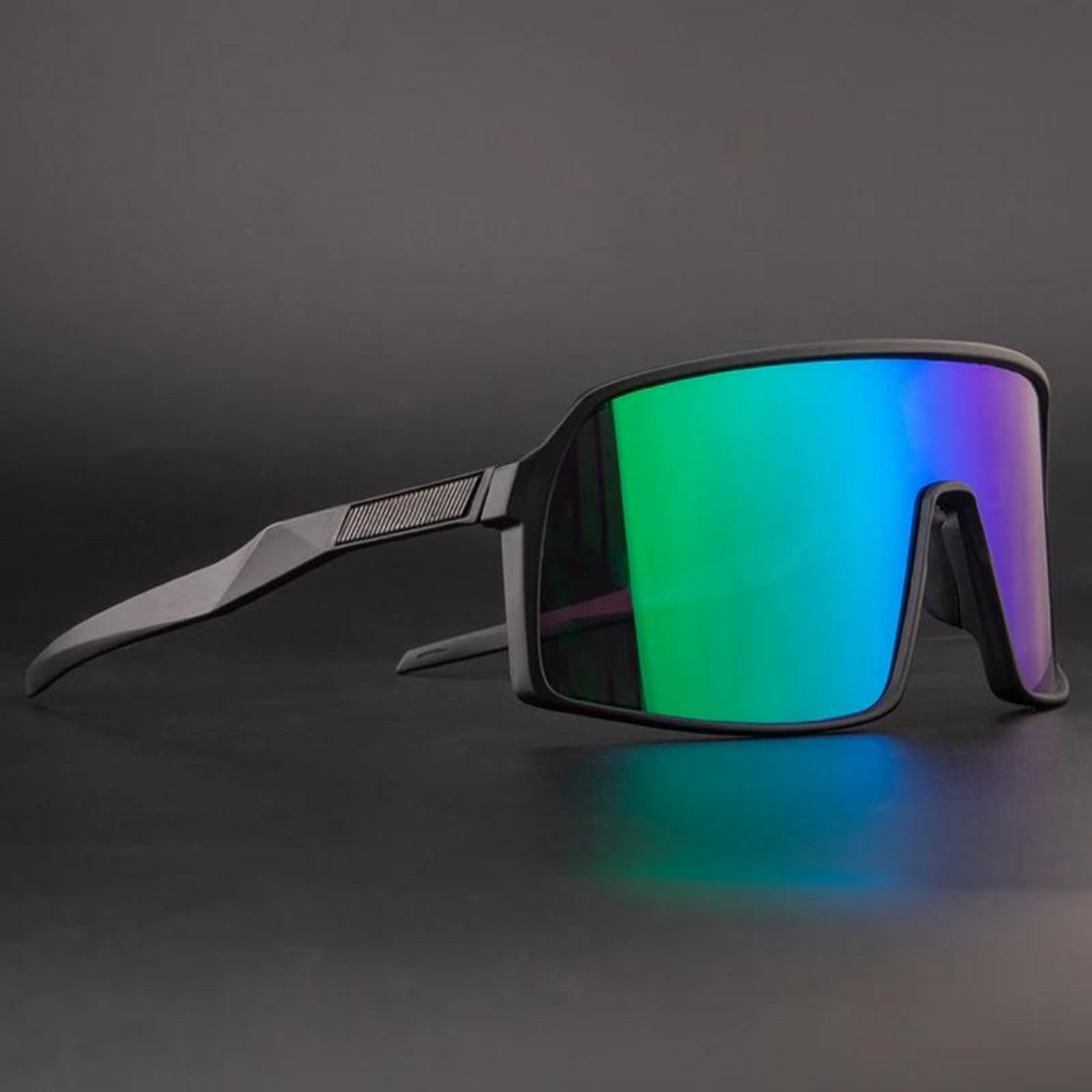 Unisex sport cycling sunglasses with a secure, active fit
