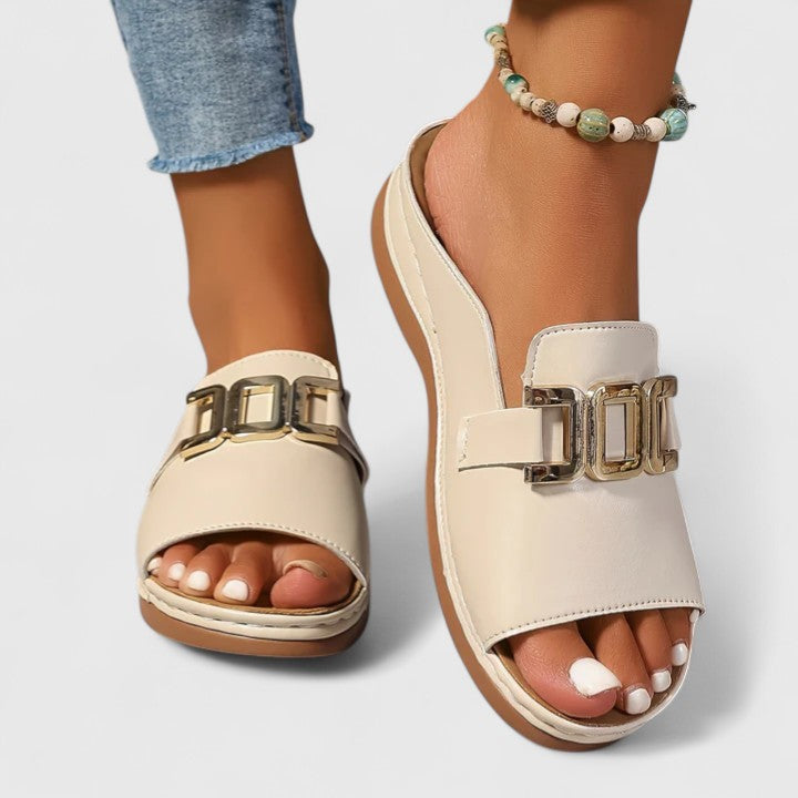 Textured Sole Sandals with Slip Resistant Grip