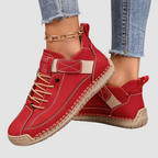 Slip-On Trainers with Wide Toe Box and Elasticated Panels