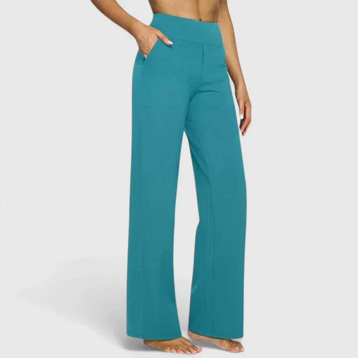 Lightweight Breathable Trousers with Elegant Line