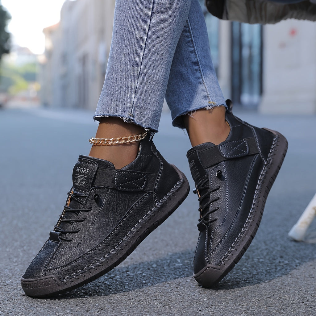 Velcro Strap Trainers with Wide Comfortable Fit