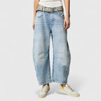 Wide Leg Trousers with Elongating Relaxed Fit