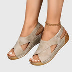 Slip-On Sandals with Stable Sole