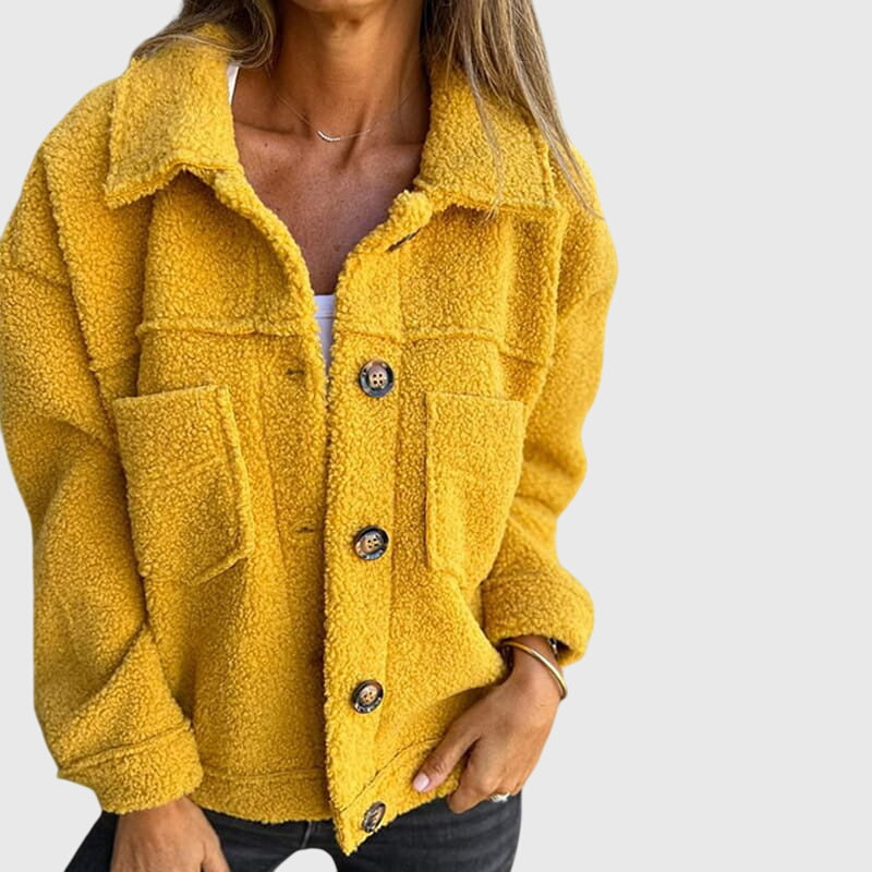 Refined Autumn Jacket with Pockets