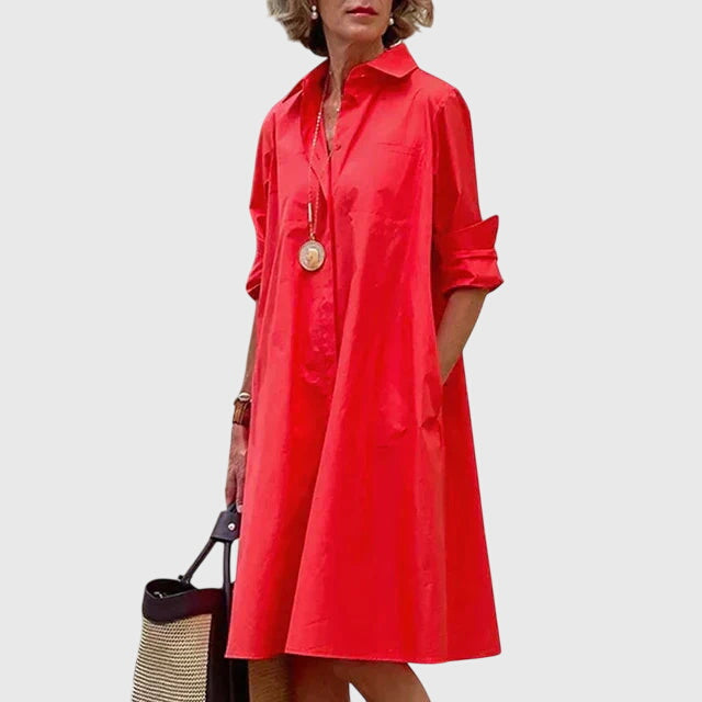 Casual Dress with Practical Pockets