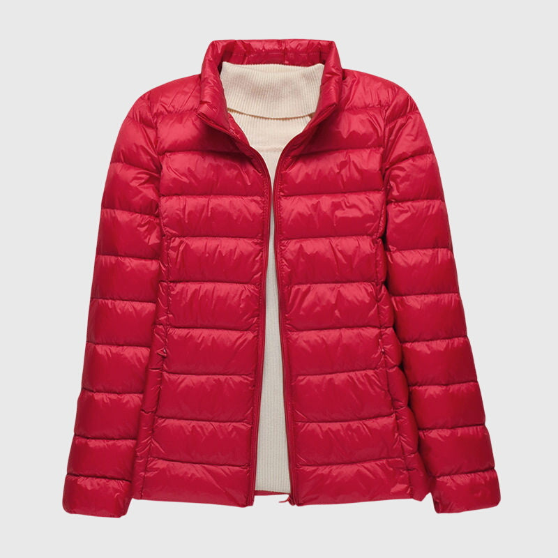 Ultra Light Quilted Jacket with Wind and Water Protection