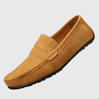 Cushioned Slip-On Loafers with Bold Colour Options