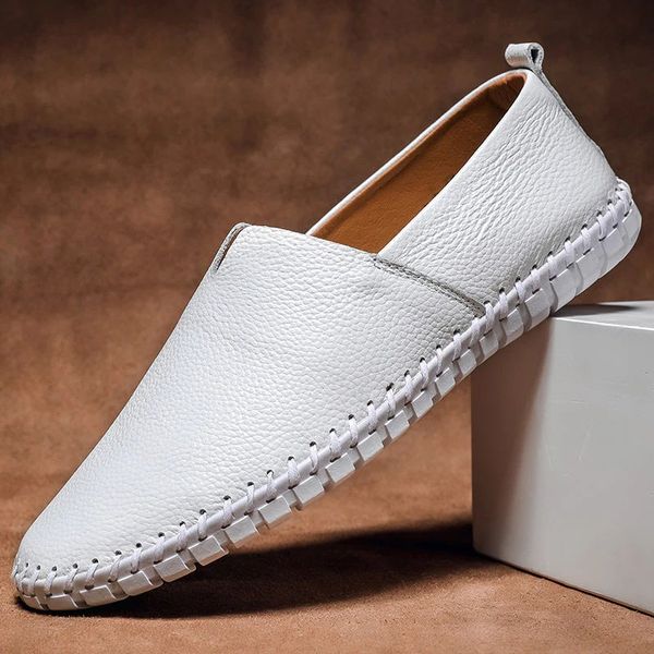 Loafers med gummisula och dämpning