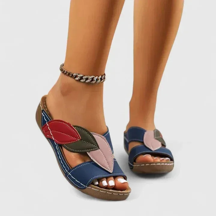 Soft Support Sandals with Slip-Resistant Sole