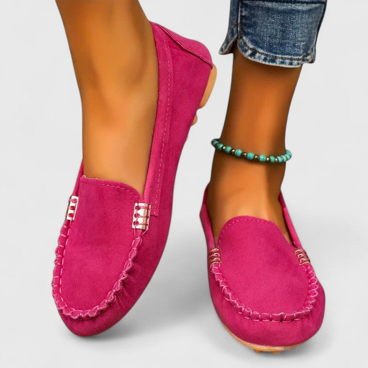 Slip in-loafers med sofistikerad finish