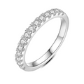 Wedding-Style Band Ring with Smooth Classic Profile