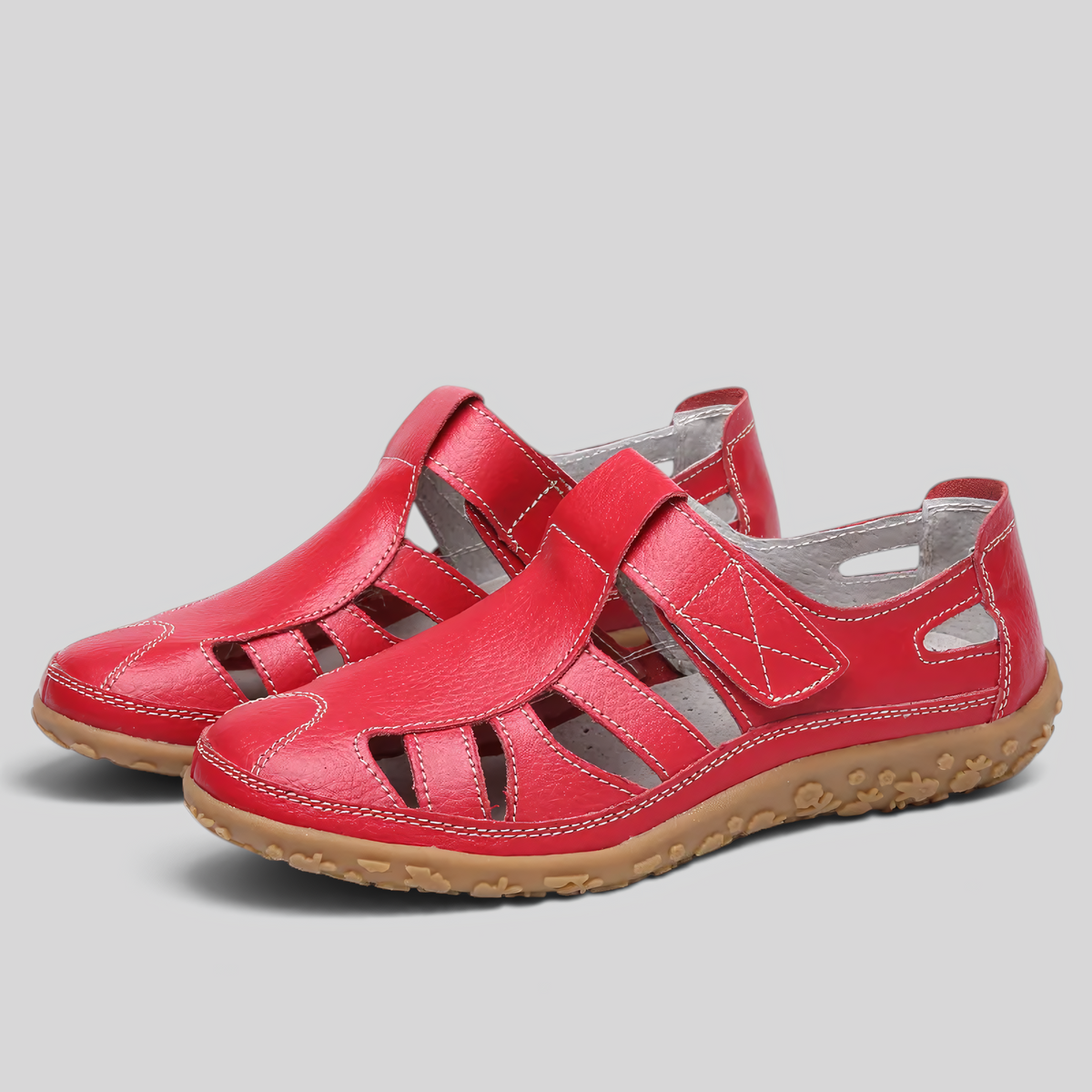 Ortopediska sandaler med ergonomisk halkfri sula