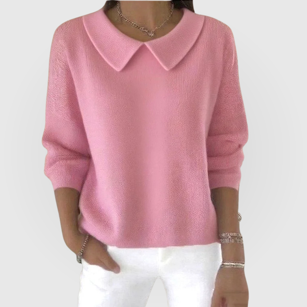 Classic Jumper with Relaxed Draping Fit